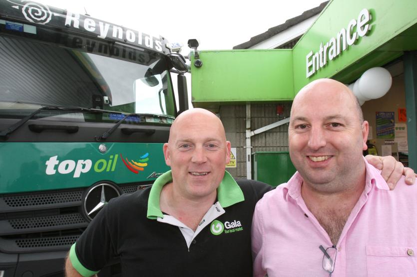 Ray Conboy from Gala HQ and Eoin Marron