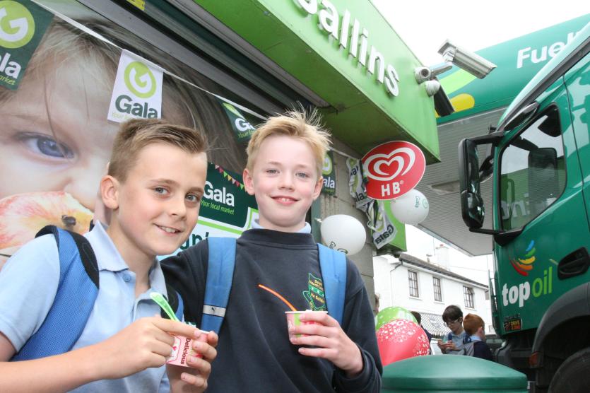 Luke Vallin and Eoin Moran