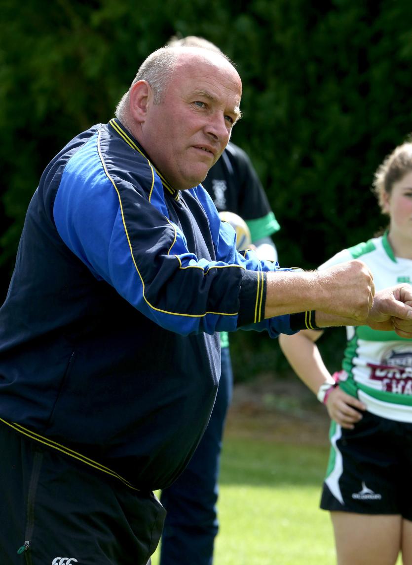 Ken Darker coach U18 girls