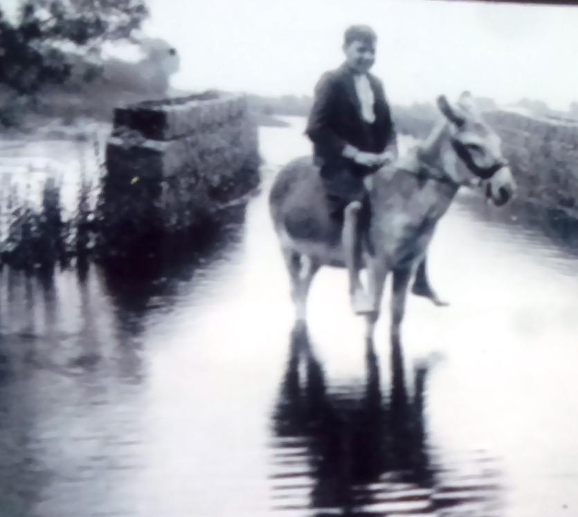 A young Paddy Clarke photographed at the Bridge in Ballinahowan. Photo courtesy Margaret Clarke (1)