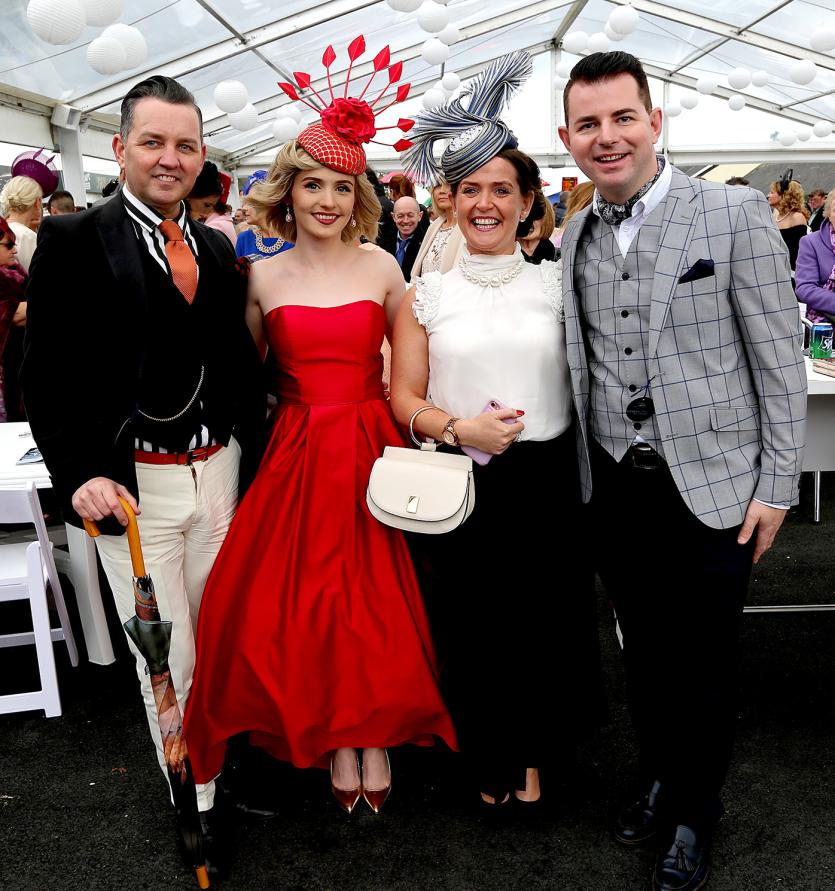 Paul Carroll, Aoibhinn Corcoran, Levy Corcoran and Mike McCarthy