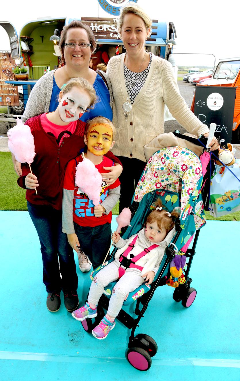 Madison, Tyler and Kelly Bodill with Lilli McLoughlan and Claire Doyle