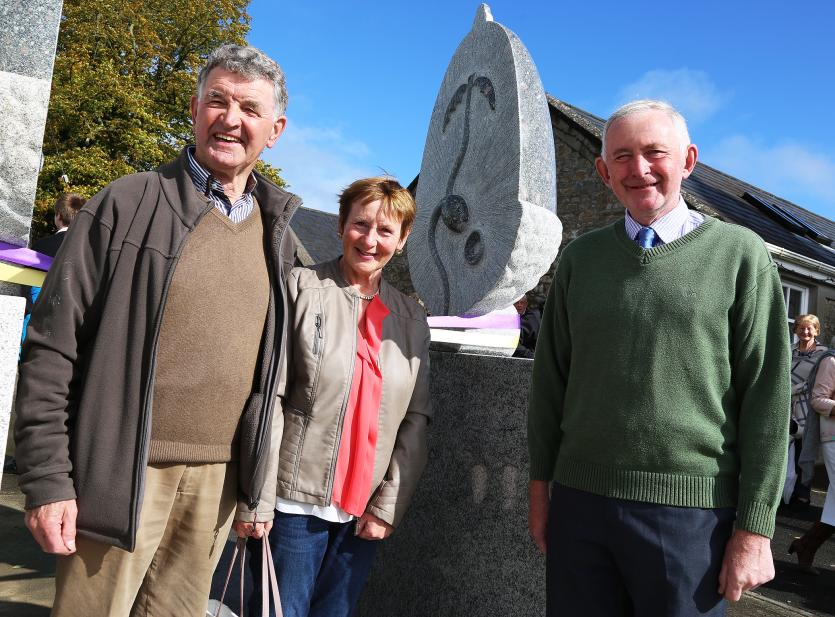 Pat O'Sulllivan, Sile O'Sullivan and Liam Kelly from Kildare Tidy Towns
