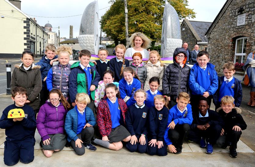 Students from St.Brigids Primary School, Kildare Town
