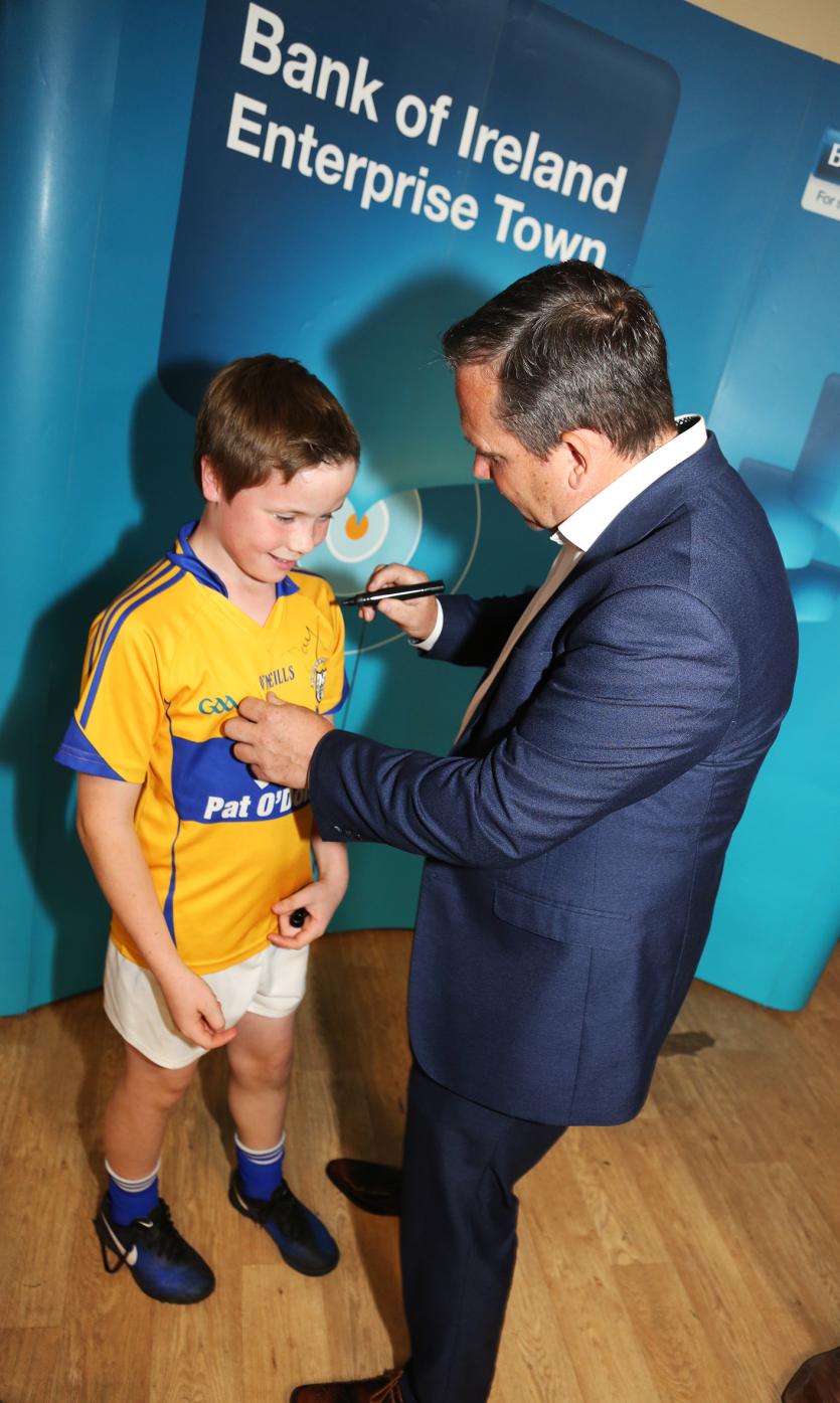 Davy Fitzgerald and James O'Donoghue