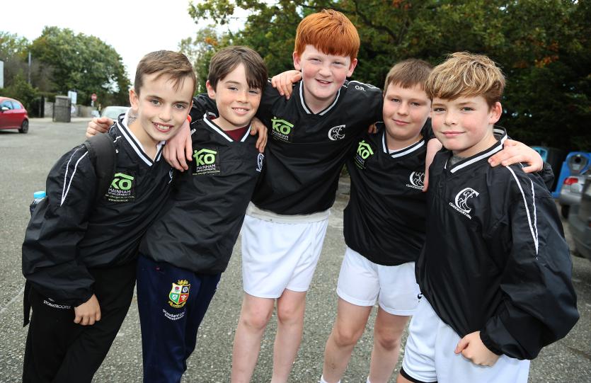 James, Conor, Oliver, Cian and Andrew from Clane GAA