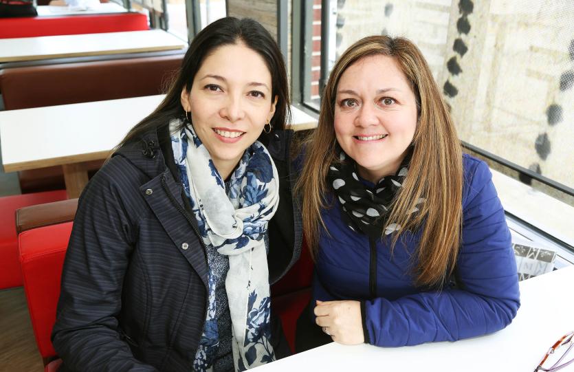 Talina Tomas and Virginia Cavazos