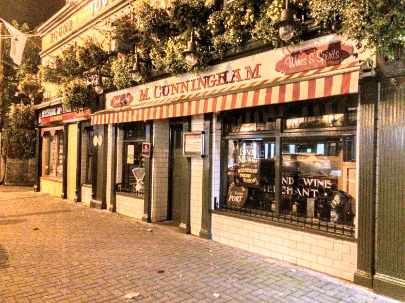 Cunningham's bar, Kildare