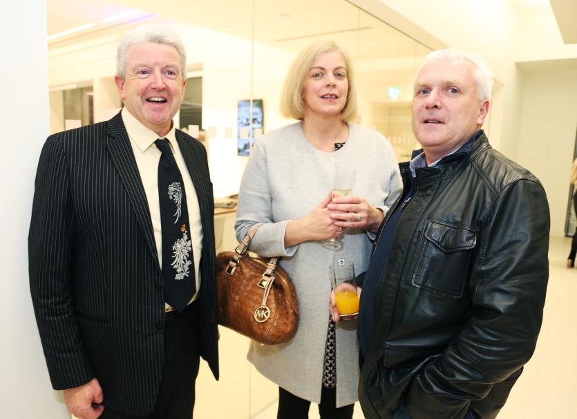 Eddie, Margaret and Stephen Collins
