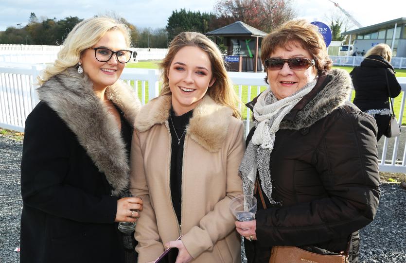 Katie Fay with Eva and Geraldine Forde
