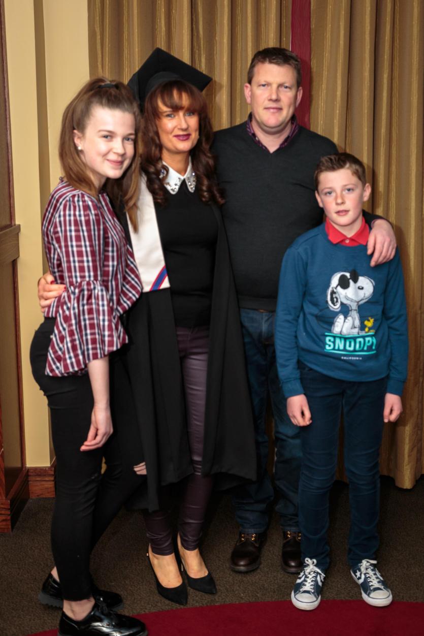Alibhe, Avril, Ronan and Luke Connolly