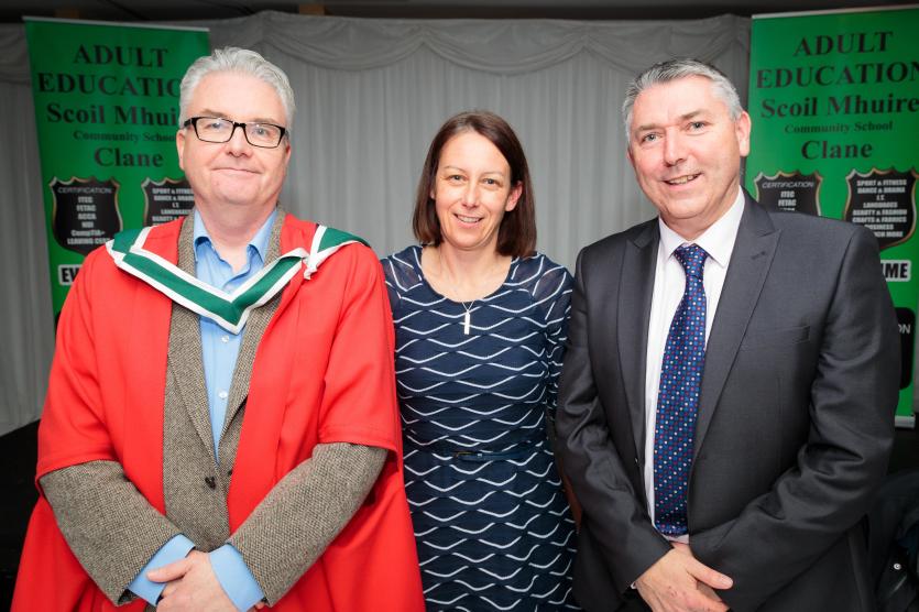 Dr. Derek Barter, Ms. Laura Humphreys and Mr. Seamus Scully