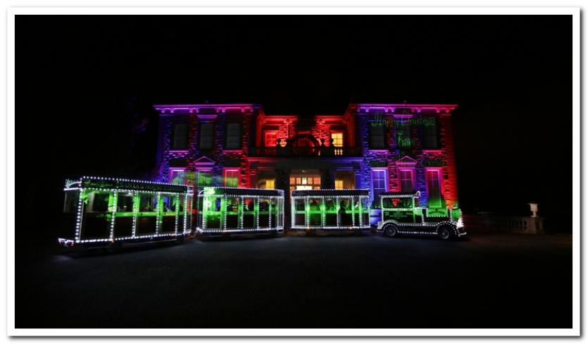 Magical but not mysterious because we all know this train is off to see Santa.