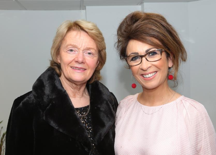 Mary Gaynor(All Seasons Flowers) and Grainne Slattery(Optiweb).