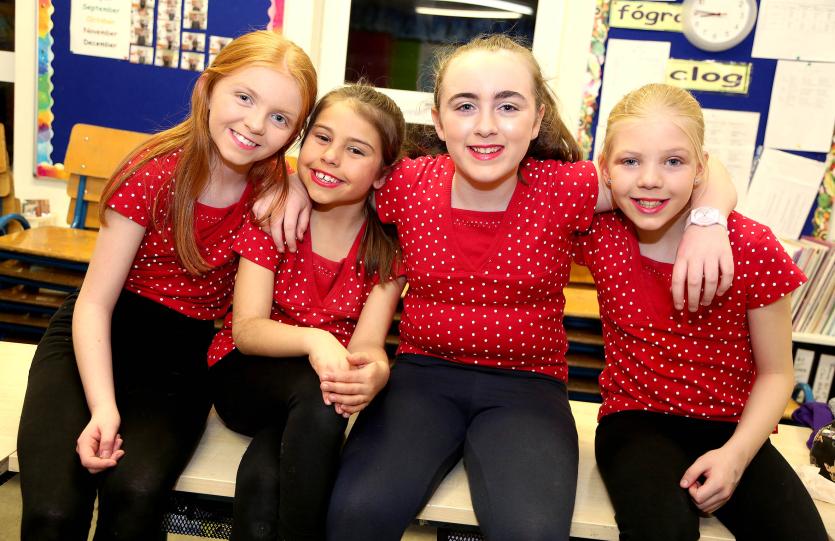 Brenna Moore, Aoibhinn Dennehy, Leanna O'Reilly and Hannah O'Sullivan