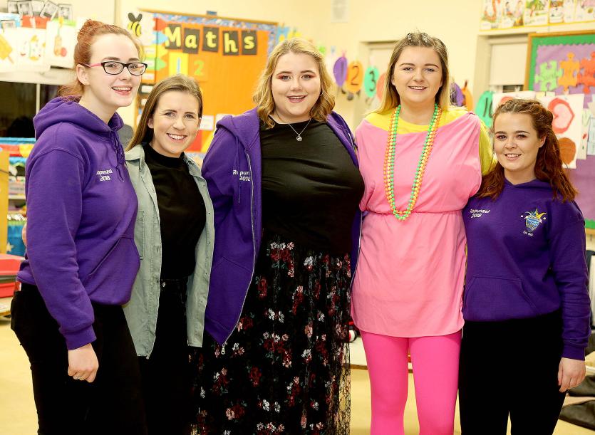 Fiona Leamy, Aine Foley, Jess Farrelly, Emma O'Brien and Niamh Loakman