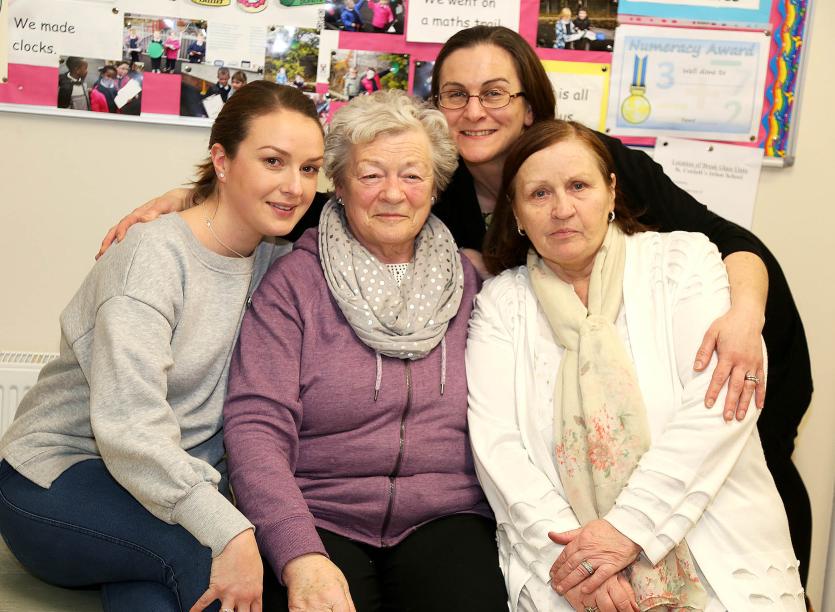 Angela Donnelly, Celia Brogan, Claire Regan and Catherine Sweeney