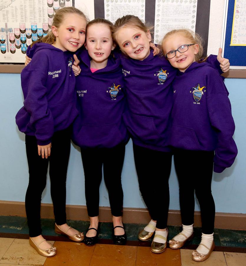 Sophie Regan, Anna Cullen, Ciara Regan and Gracie Regan