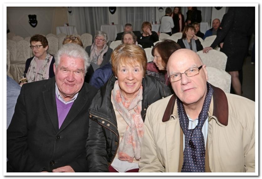 Eamon Hennessy,Esther and Jim Brady.