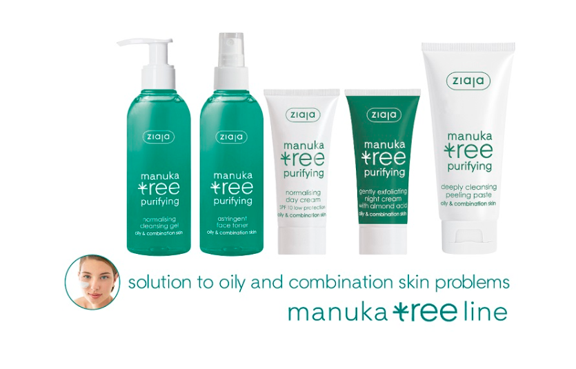 Manuka Freeline purifying products for oily to combination skin problems