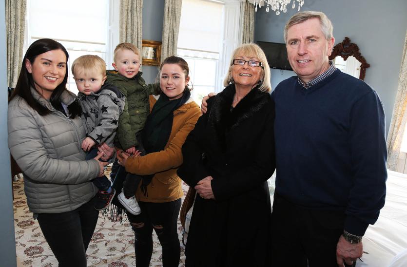 Elaine, Dylan, Luke, Emma, Ann and Martin Daly