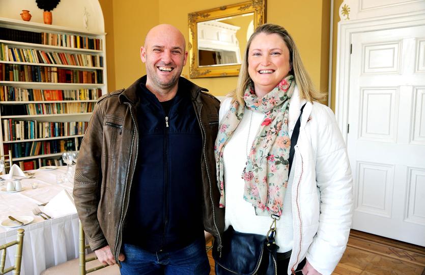 Tony Neville and Deidre O'Doherty