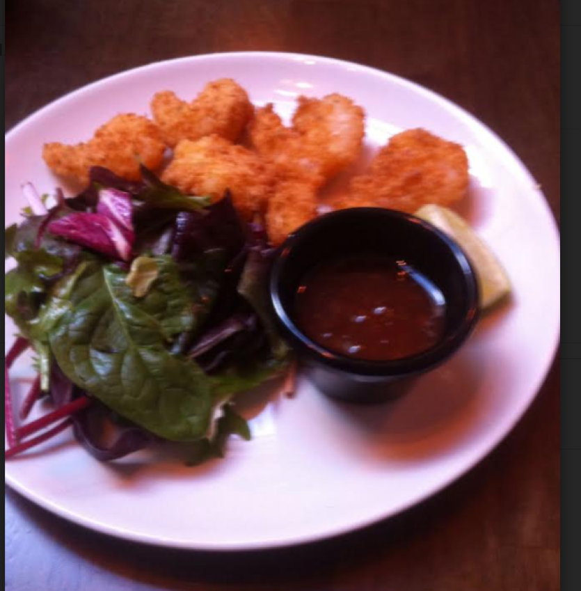 Tangy Coconut Prawns