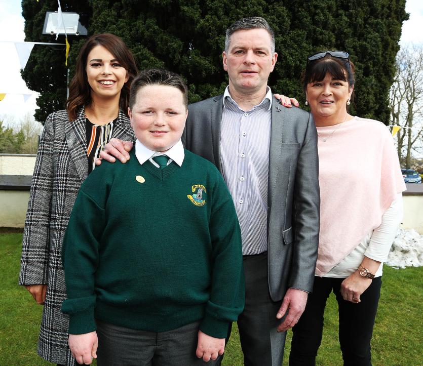Ciara, Darragh, John and Margaret Lambe