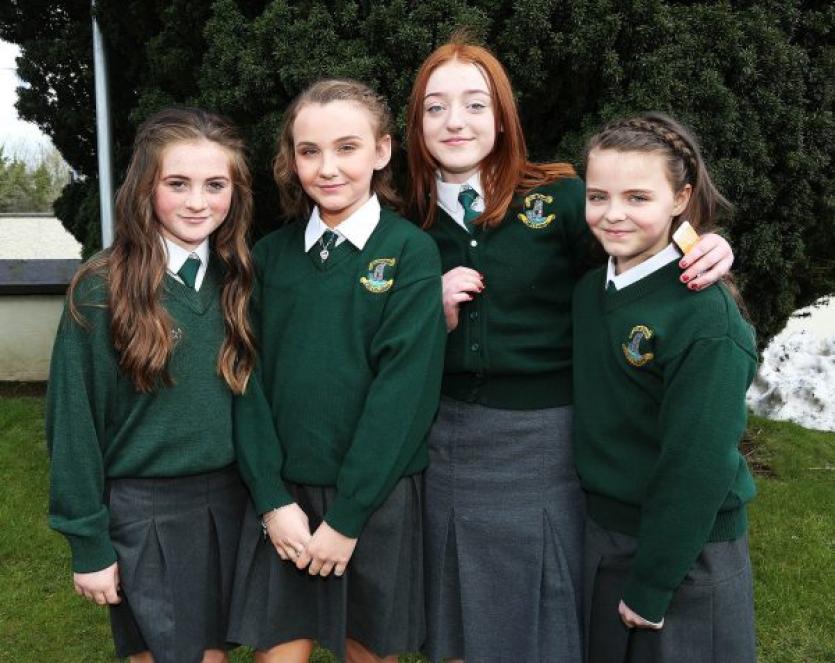 Hannah Moloney, Sarah kenny, Jemima Terry, Jenna Hegarty