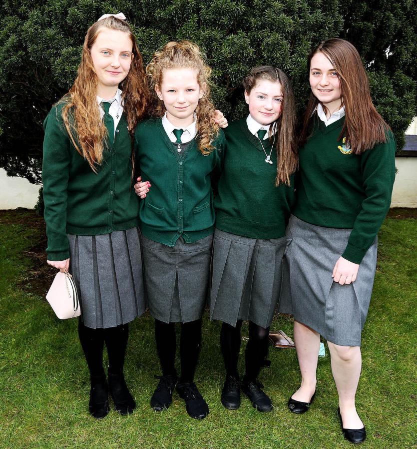 Alexandra Butler, Ava Fitzpatrick, Katlin Hogg and Grace McNamee