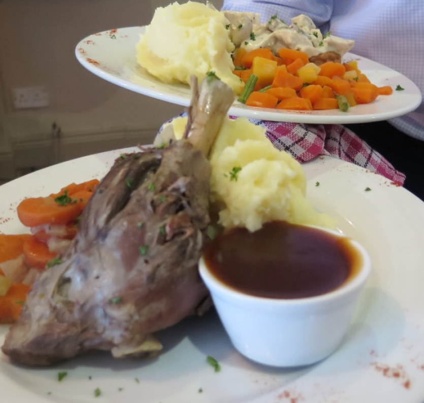 Food is served 7 days a week from 12.30pm to 8pm.