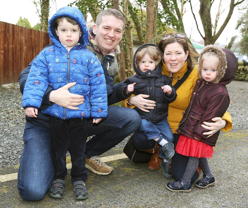 Richard, Elaine, Eoin, Adam and Aoife Hennessy