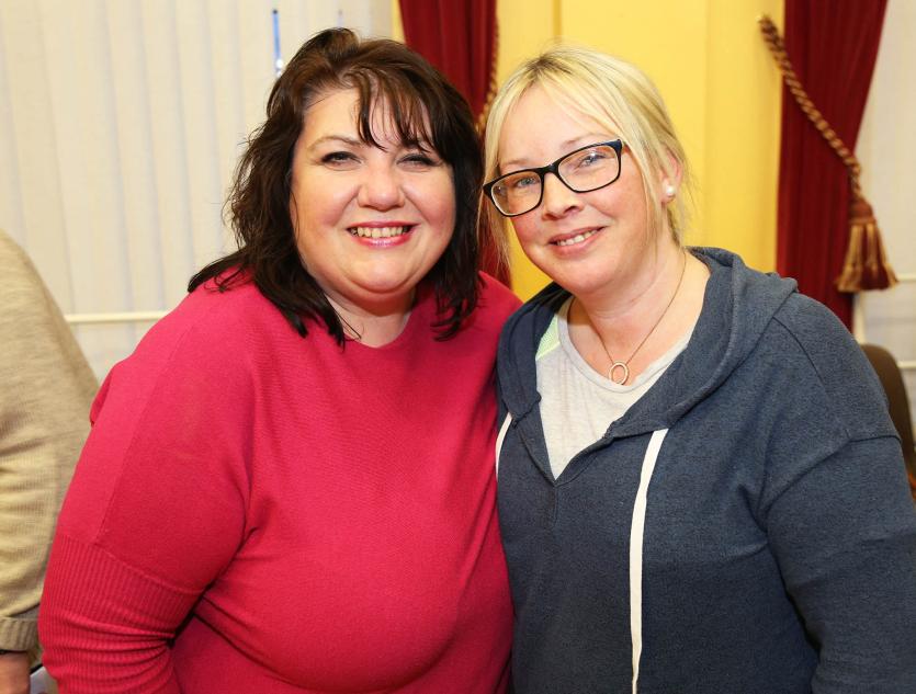 Gill O'Brien and Linda Ashe