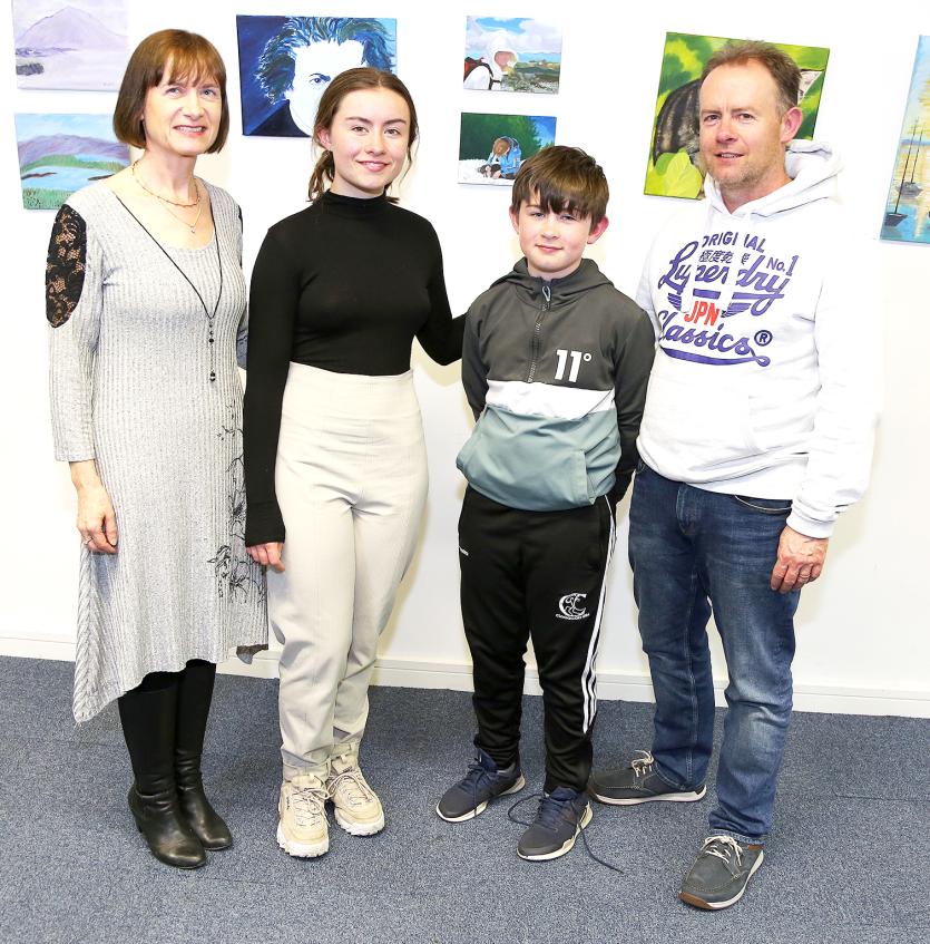 Anne, Ciara, Daire and Brian O'Beirne