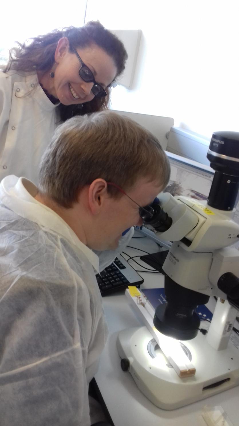 Sinead Kelly staff and Conor Begley Dept of agriculture