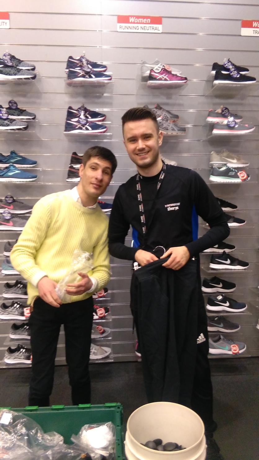 John Egan, Mark Tyrrell in Elverys