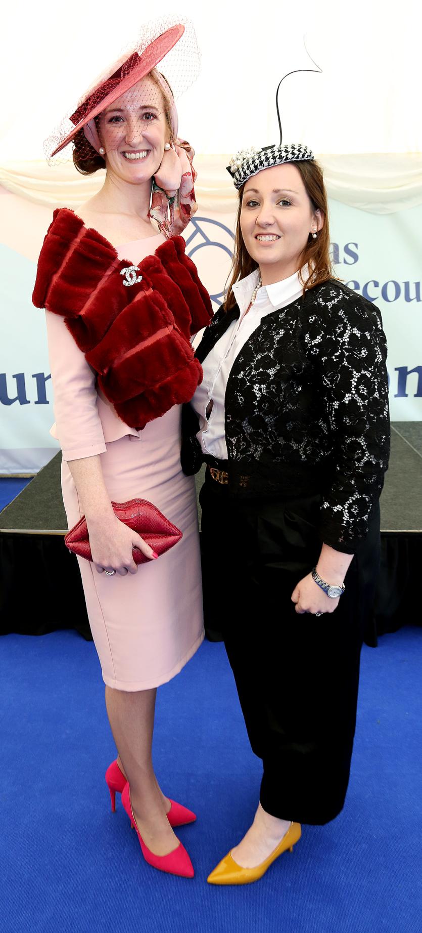 Michelle Treacy (Michelle Treacy Milinery) and Jeanette O'Brien