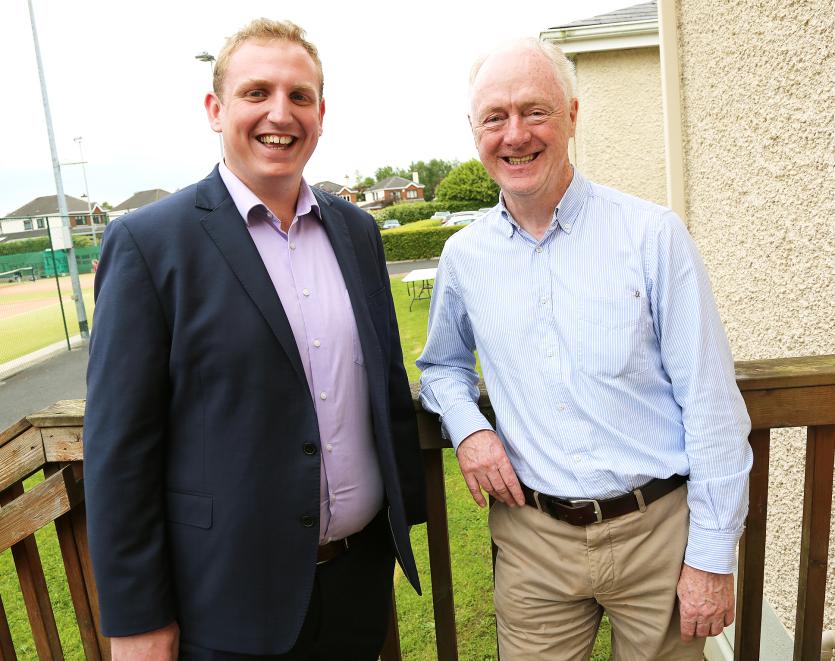 Jonathan Ryle (Tournament Director) and PJ Grogan (Club Chairman)