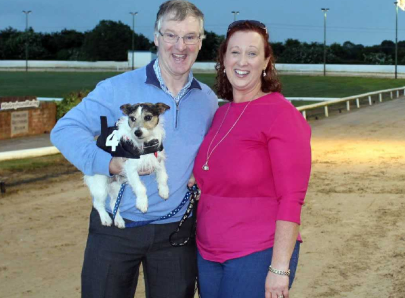 Kildangan GAA 8 Ger and Noreen Donoher and Toby the Terrier