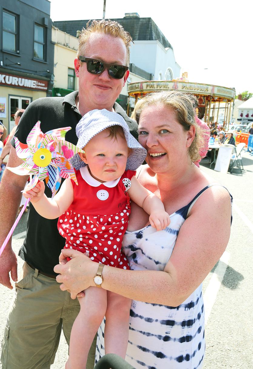 Jeff and Katie Cronin with Michelle McGlynn