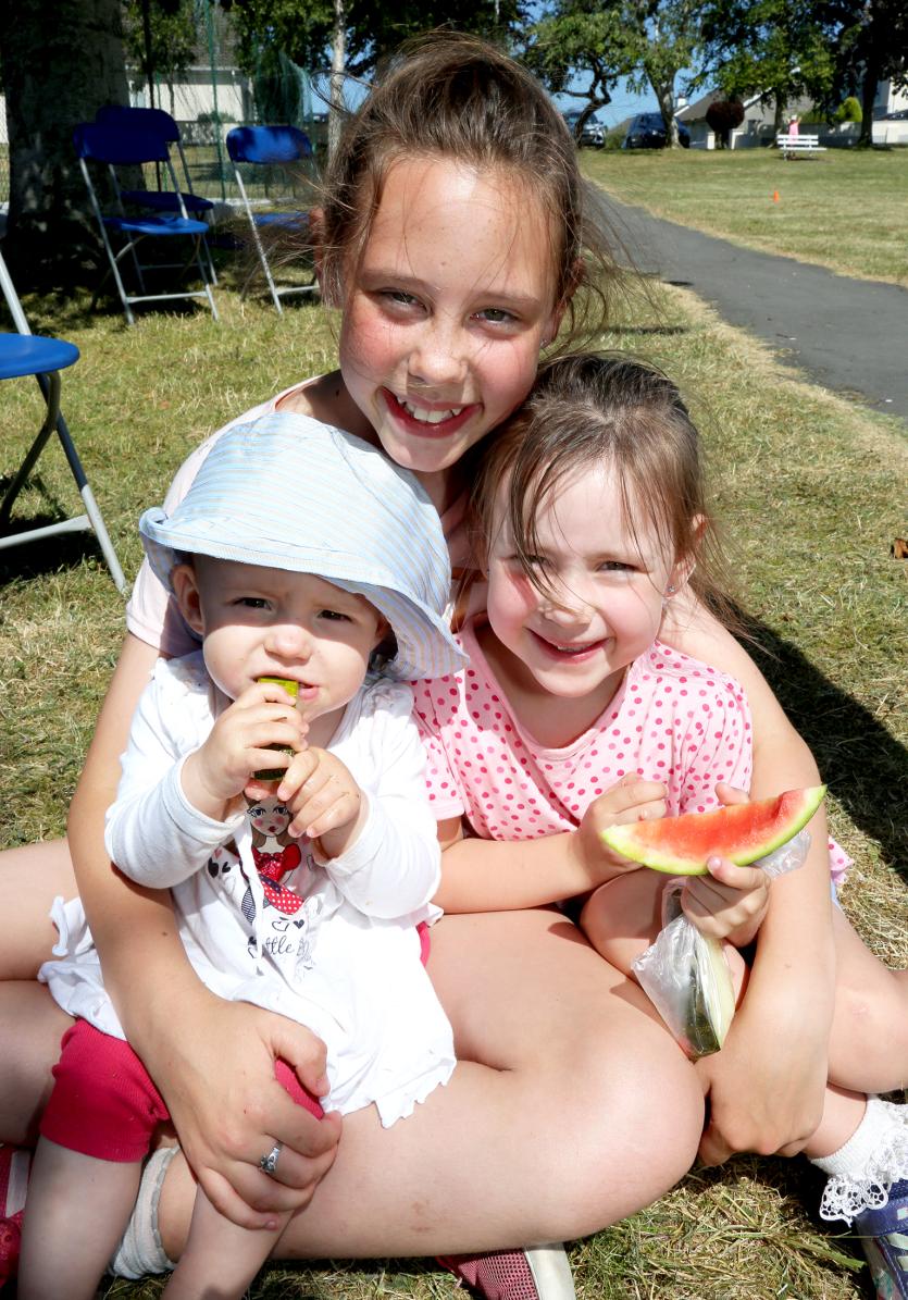 Aoibhinn, Caitlin and Doireann Donohue