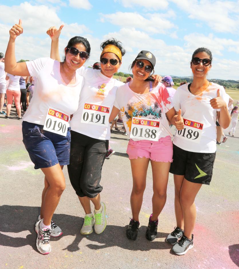 Anu Makhija, Shreya Tyagi, Ritu Goyal and Garima Walia