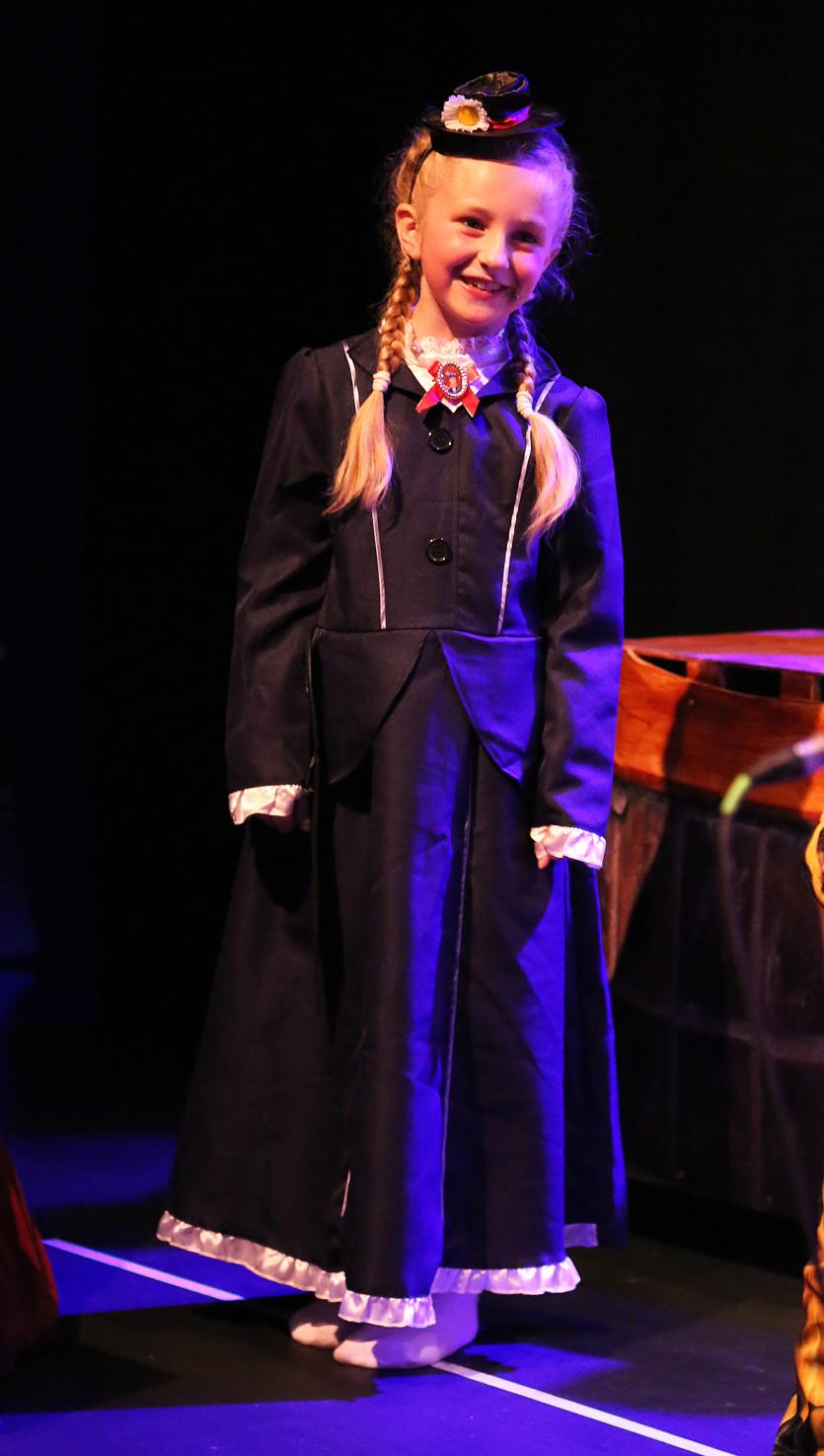 Olivia Mahady who performed "A spoon full of sugar"