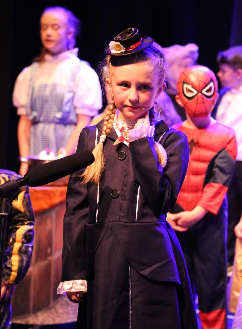 Olivia Mahady who performed "A spoon full of sugar"