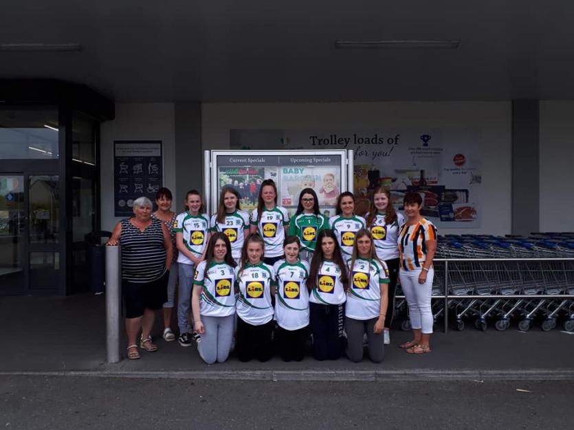 Sallins GAA U16 ladies receive new jerseys from Lidl Photo 1 of 4