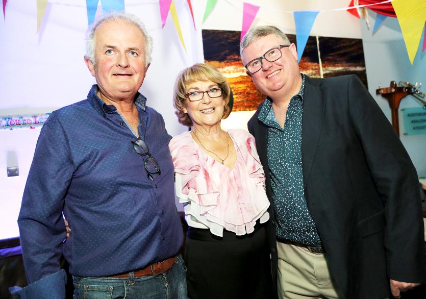 Kathleen Smith with Padraig and Michael Broe