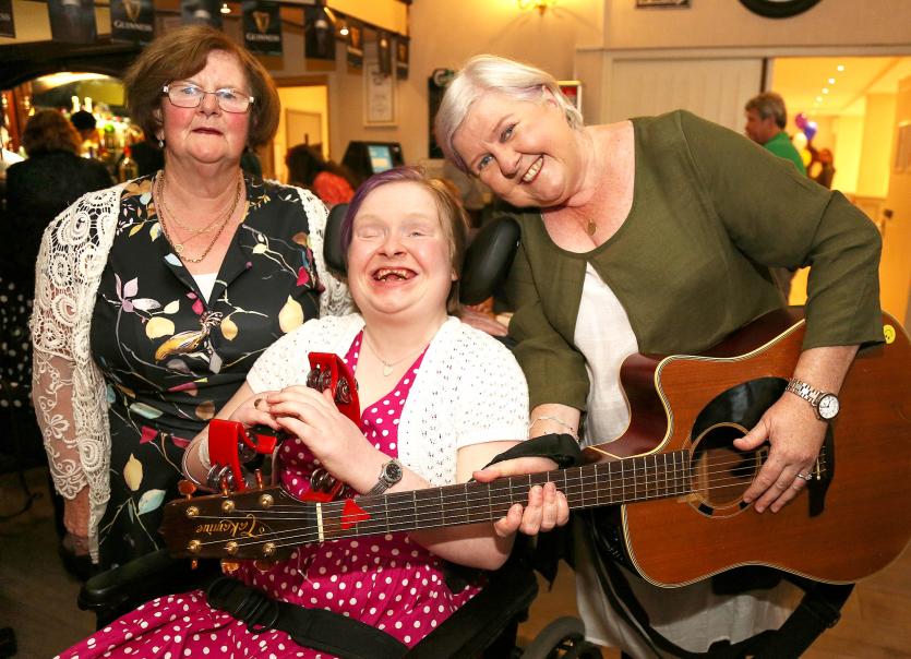 Margaret Loughlin with Colleen and Tina O'Kelly