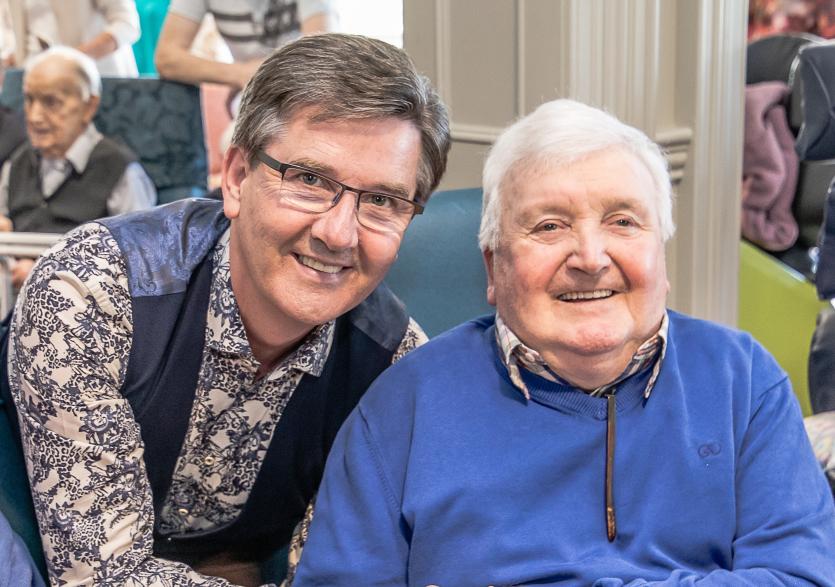 Daniel O'Donnell with Spud Murphy