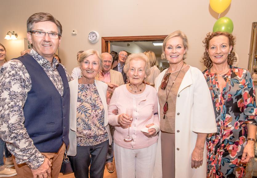 Daniel O'Donnell, Clrr Ann Breen, Mary O'Connor, Brid and Una Gallagher