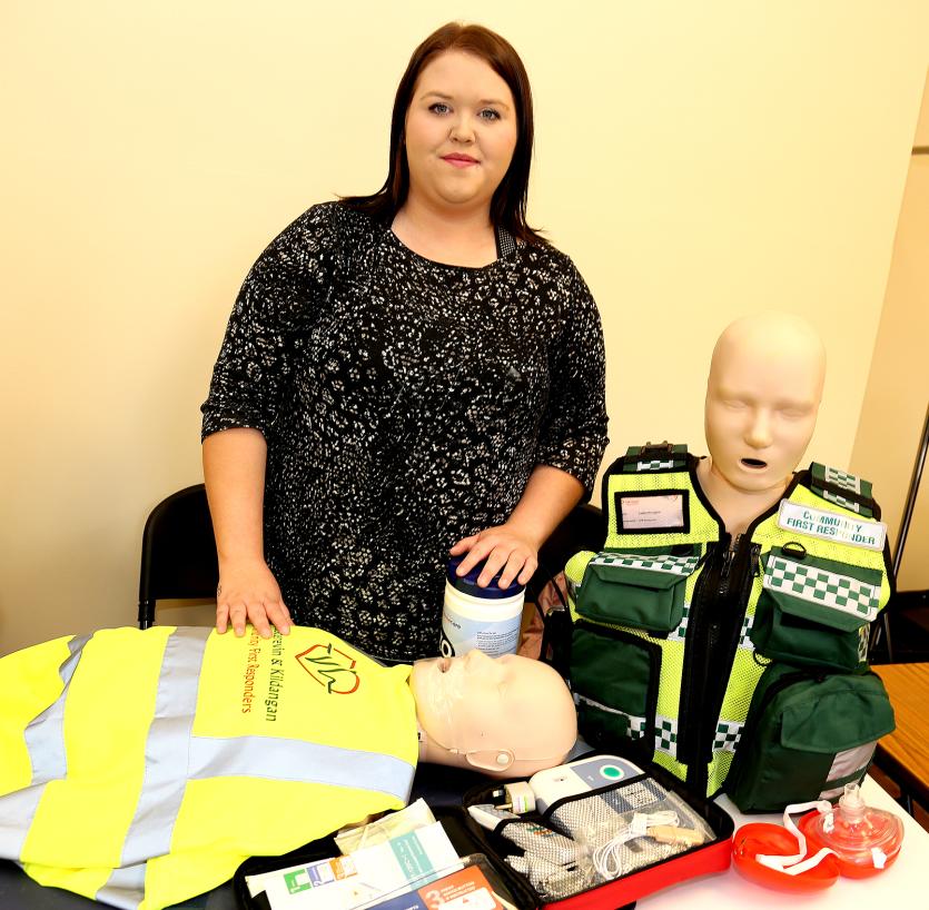 Lesley Broughan (Monasterevin and Kildangan Community First Responders)
